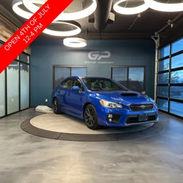 Blue 2018 Subaru WRX Premium for sale in Kaysville, UT