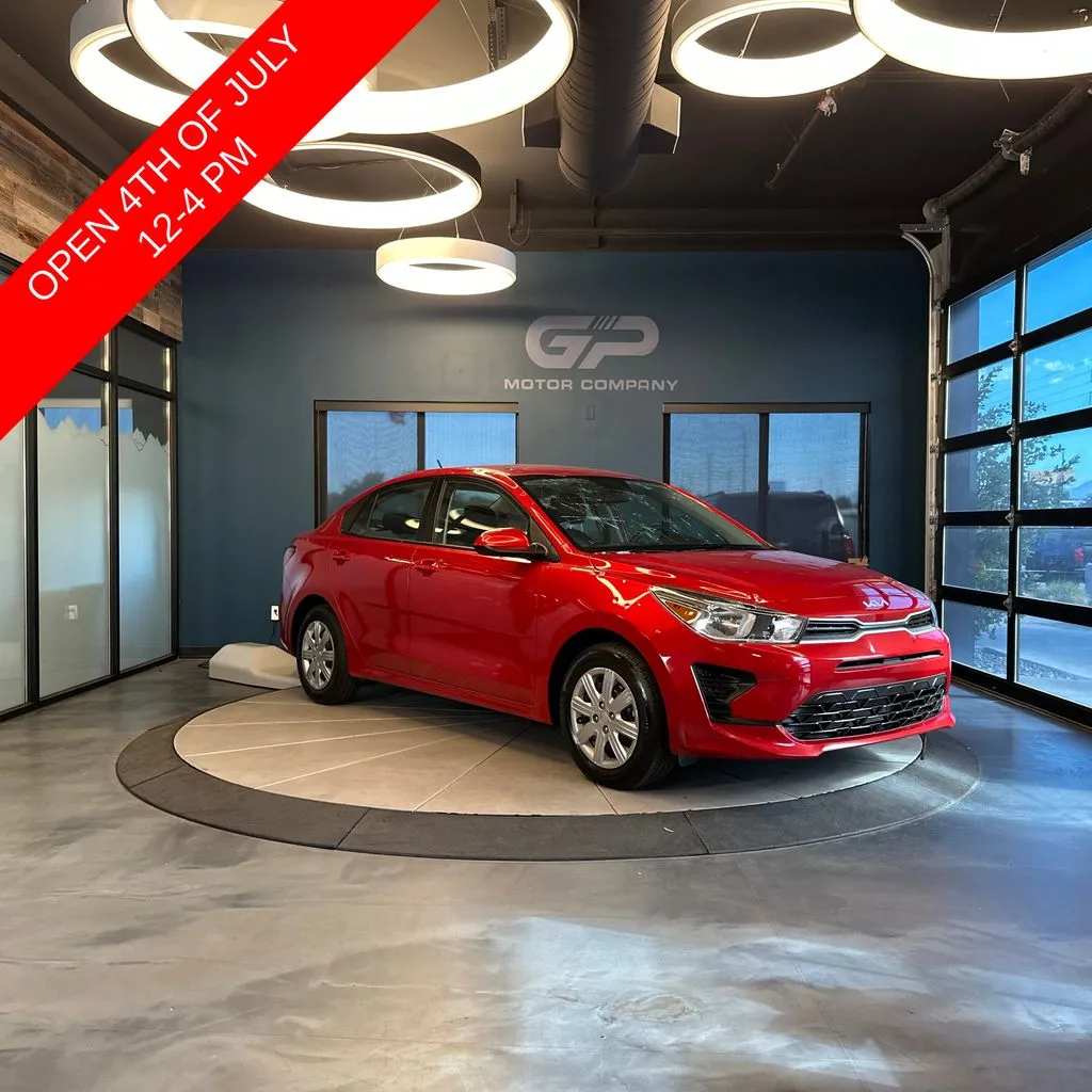 Red 2023 Kia Rio S for sale in Kaysville, UT