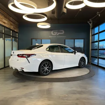 Another view of 2021 Toyota Camry Hybrid SE for sale in Kaysville, UT at GP Motor Company