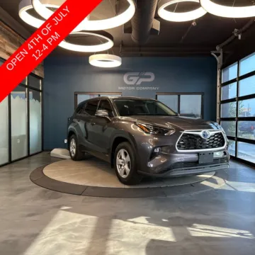 Gray 2022 Toyota Highlander Hybrid LE for sale in Kaysville, UT