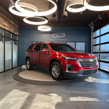 Red 2023 Chevrolet Traverse LT for sale in Kaysville, UT