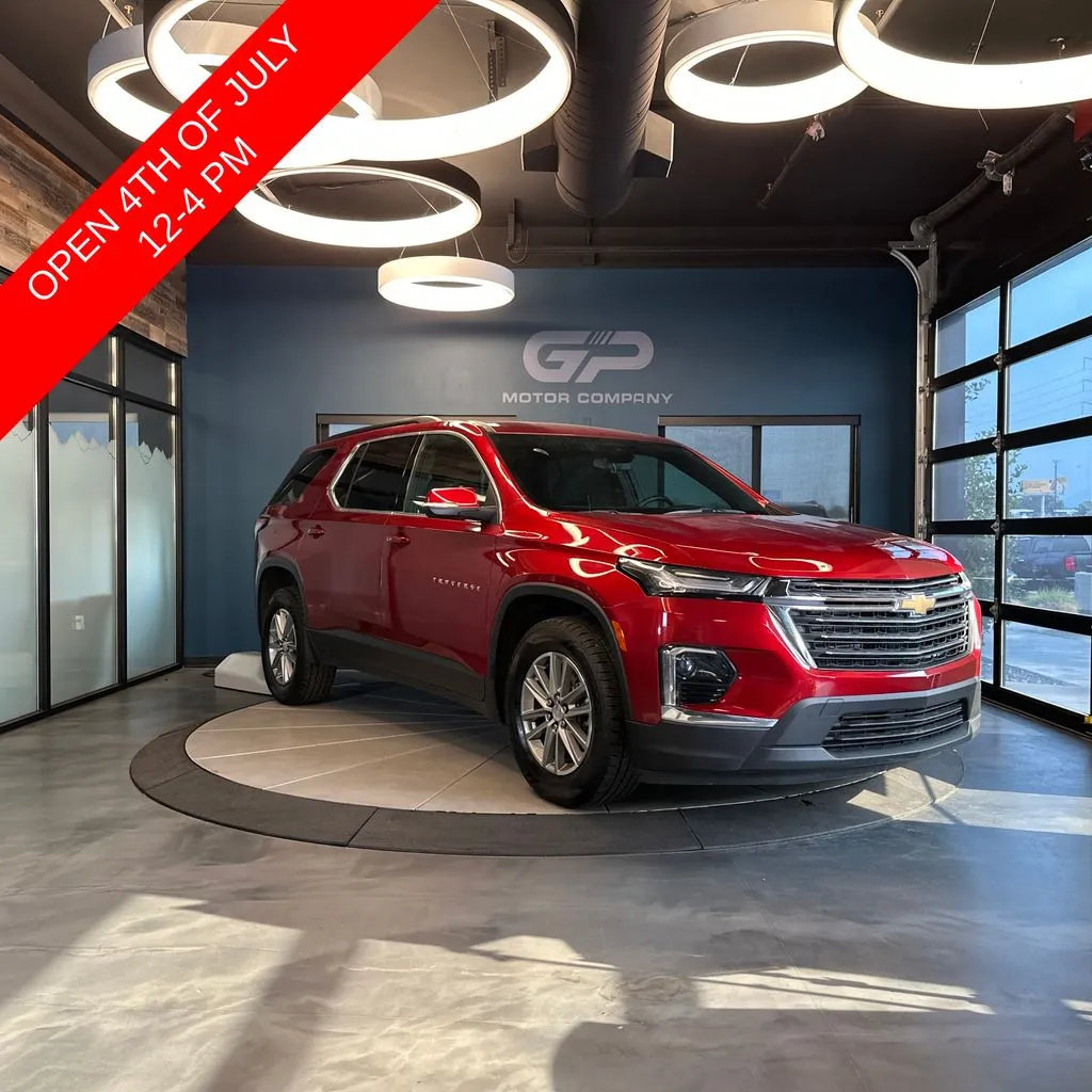 Red 2023 Chevrolet Traverse LT for sale in Kaysville, UT