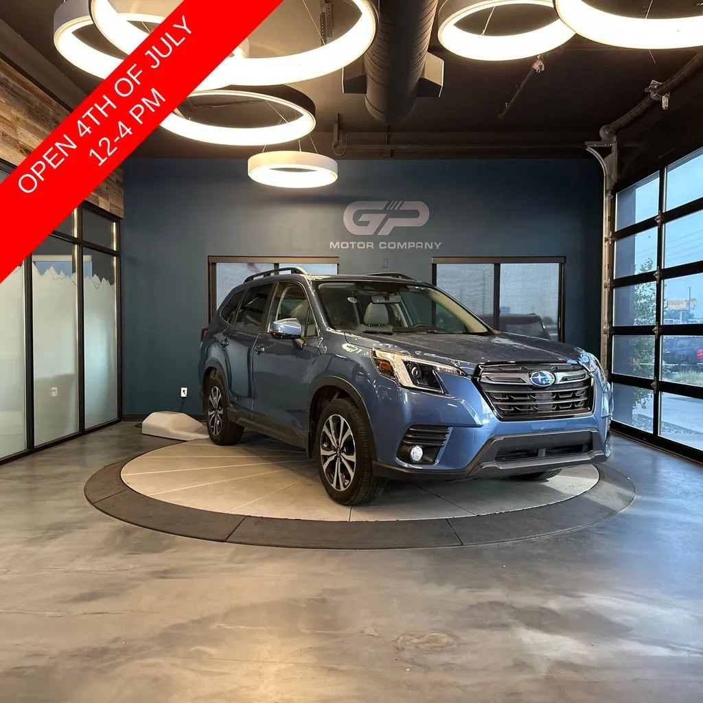 Blue 2023 Subaru Forester Limited for sale in Kaysville, UT