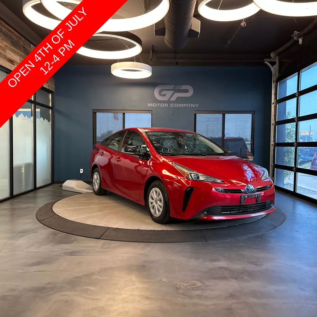 Red 2019 Toyota Prius LE for sale in Kaysville, UT