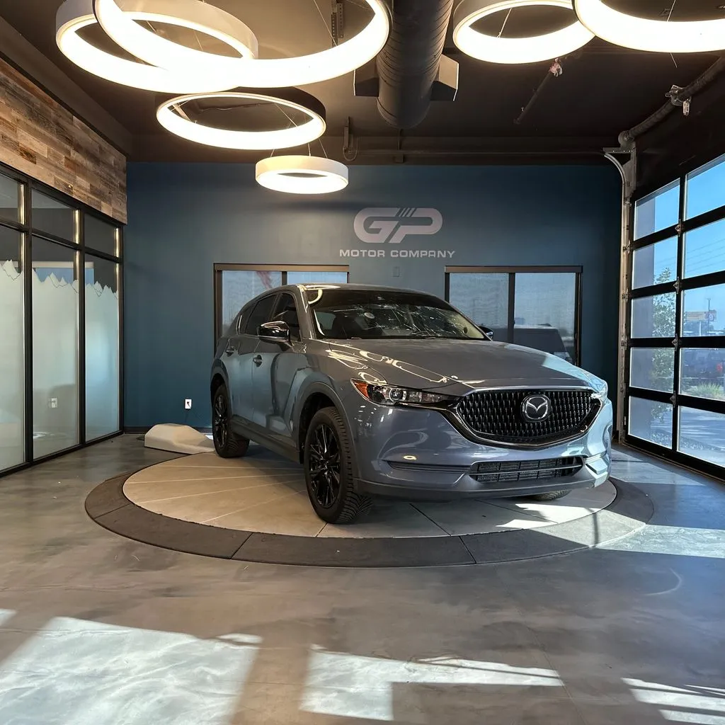 Gray 2021 Mazda CX-5 Carbon Edition Turbo for sale in Kaysville, UT