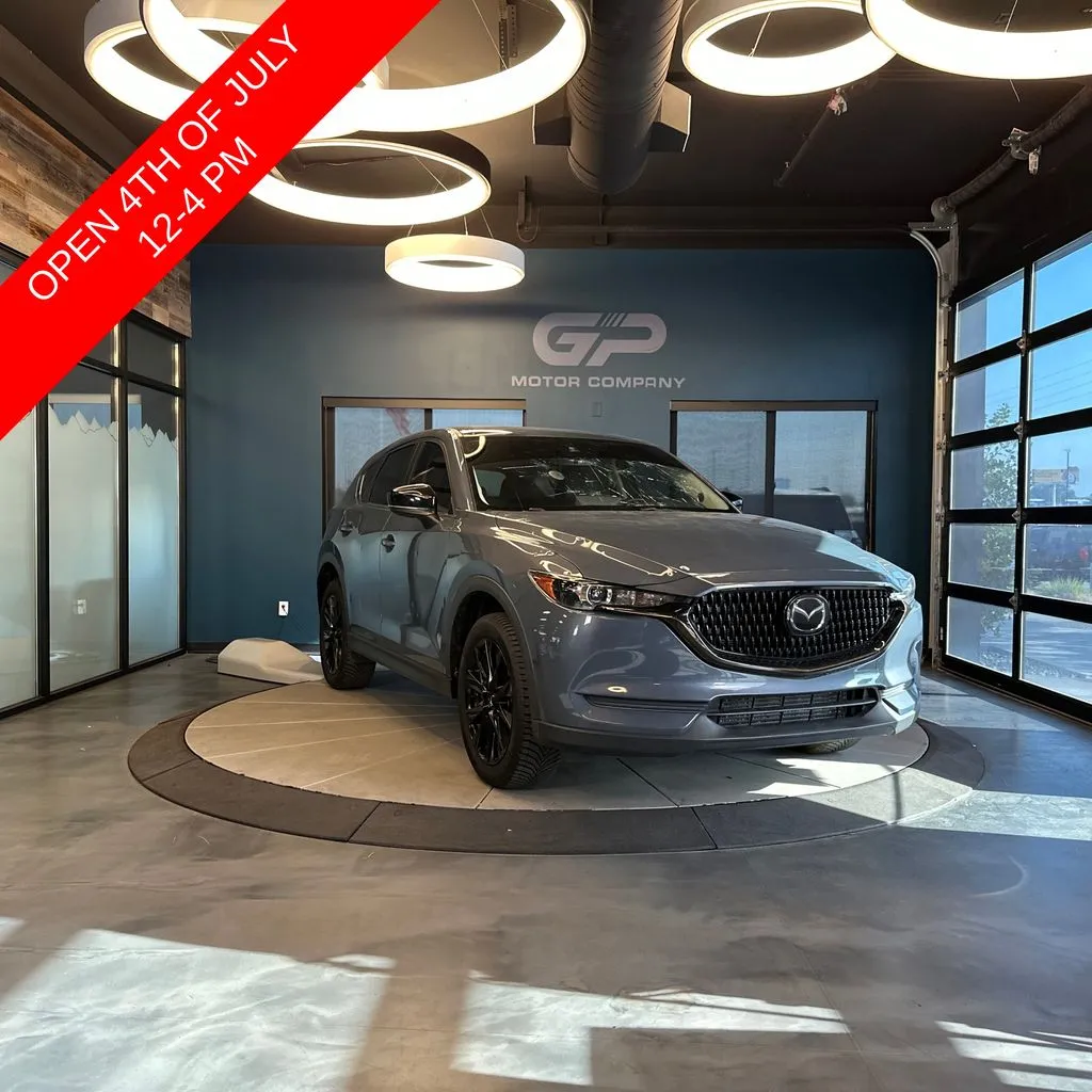 Gray 2021 Mazda CX-5 Carbon Edition Turbo for sale in Kaysville, UT
