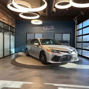 Silver 2023 Toyota Camry Hybrid XLE for sale in Kaysville, UT