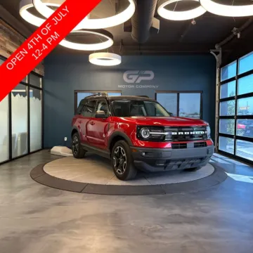 Red 2021 Ford Bronco Sport Outer Banks for sale in Kaysville, UT