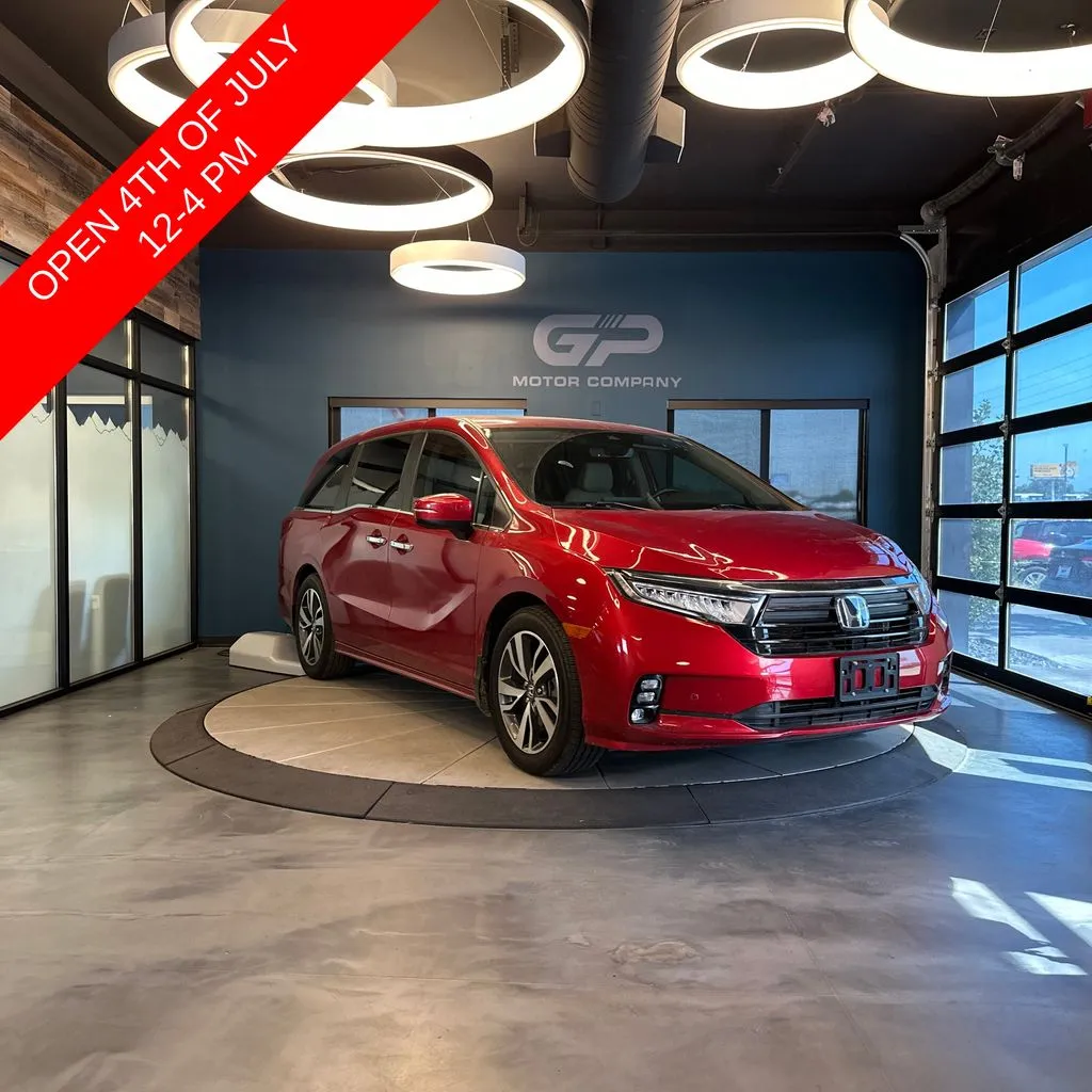 Red 2022 Honda Odyssey Touring for sale in Kaysville, UT