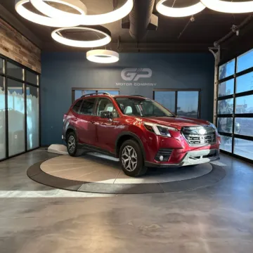 Red 2023 Subaru Forester Premium for sale in Kaysville, UT
