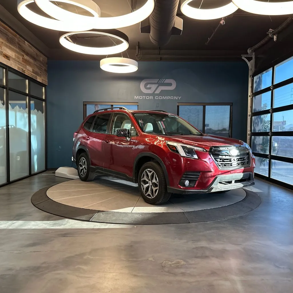Red 2023 Subaru Forester Premium for sale in Kaysville, UT