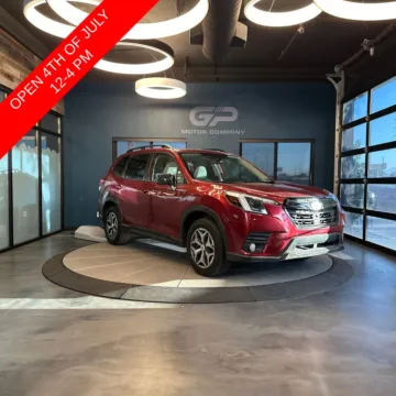 Red 2023 Subaru Forester Premium for sale in Kaysville, UT