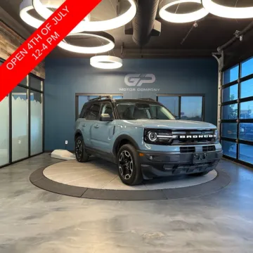 Blue 2023 Ford Bronco Sport Outer Banks for sale in Kaysville, UT