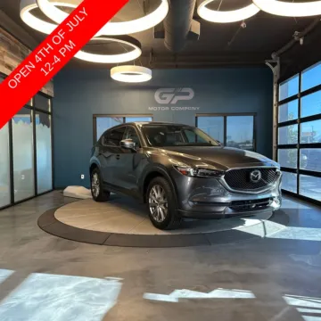 Gray 2021 Mazda CX-5 Grand Touring for sale in Kaysville, UT