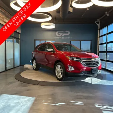 Red 2018 Chevrolet Equinox Premier for sale in Kaysville, UT