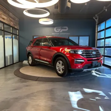 Red 2020 Ford Explorer XLT for sale in Kaysville, UT
