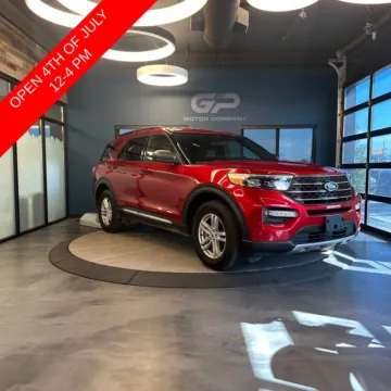 Red 2020 Ford Explorer XLT for sale in Kaysville, UT