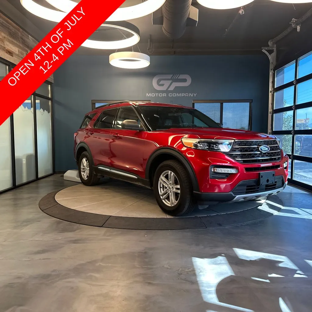 Red 2020 Ford Explorer XLT for sale in Kaysville, UT