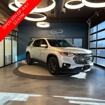 Silver 2021 Chevrolet Traverse RS for sale in Kaysville, UT
