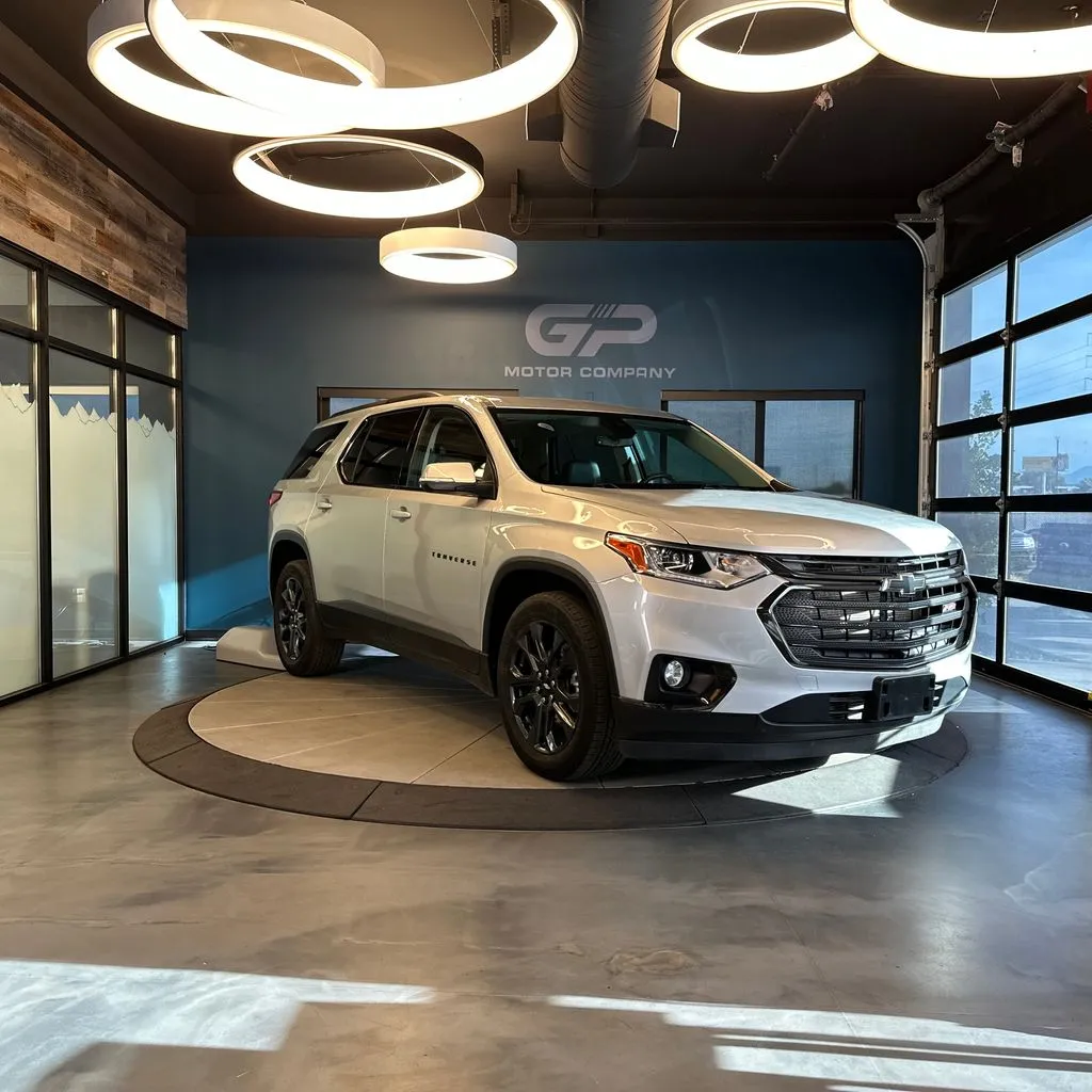 Silver 2021 Chevrolet Traverse RS for sale in Kaysville, UT