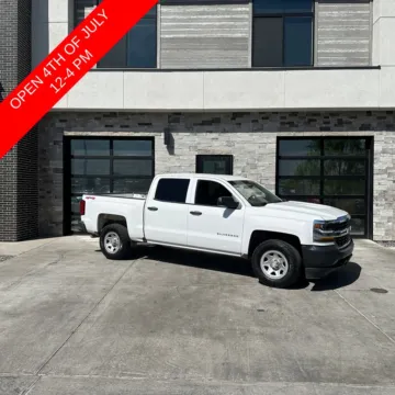 White 2018 Chevrolet Silverado 1500 WT for sale in Kaysville, UT