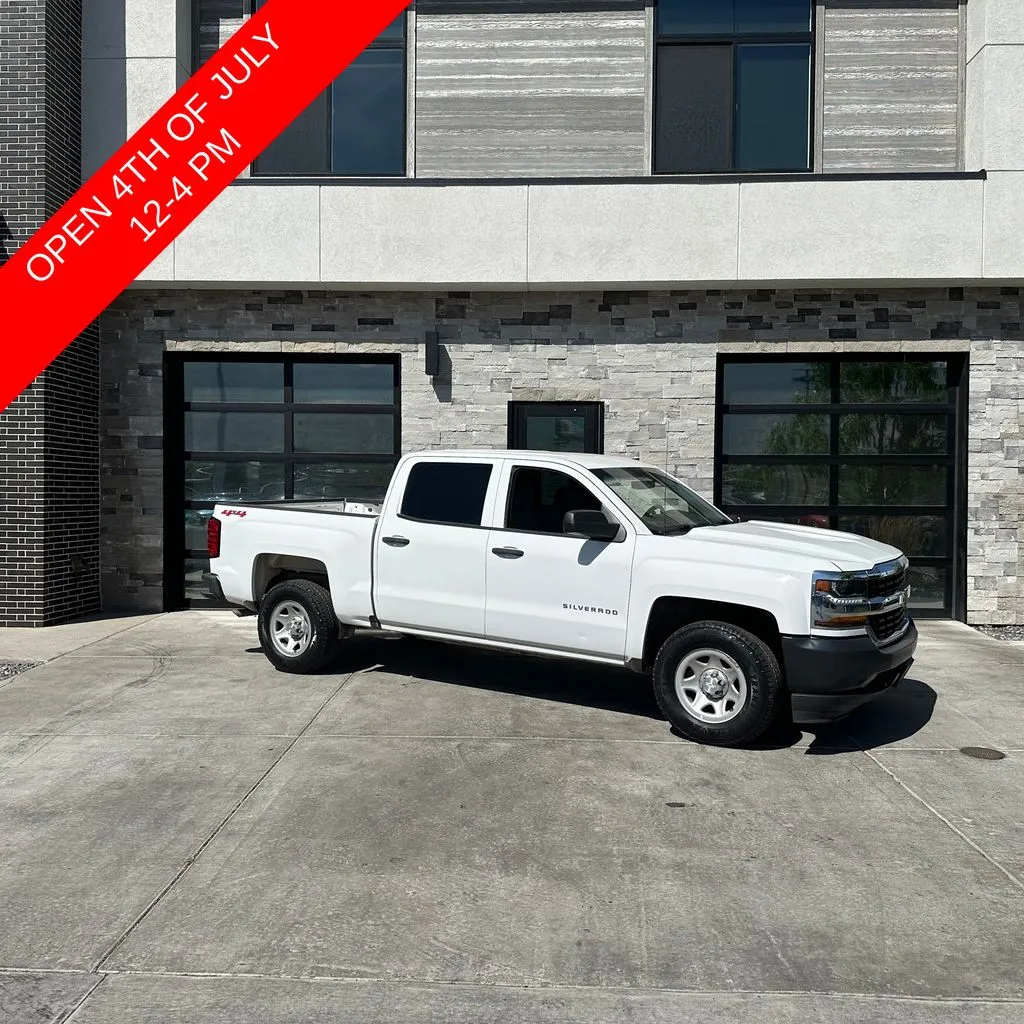 White 2018 Chevrolet Silverado 1500 WT for sale in Kaysville, UT