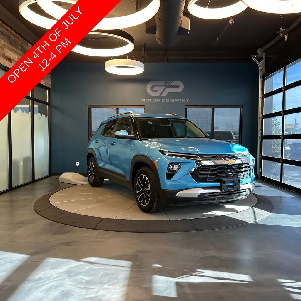 Blue 2025 Chevrolet TrailBlazer LT for sale in Kaysville, UT