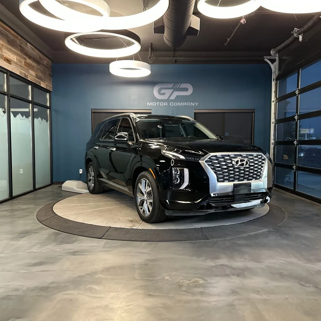 Black 2021 Hyundai Palisade Limited for sale in Kaysville, UT