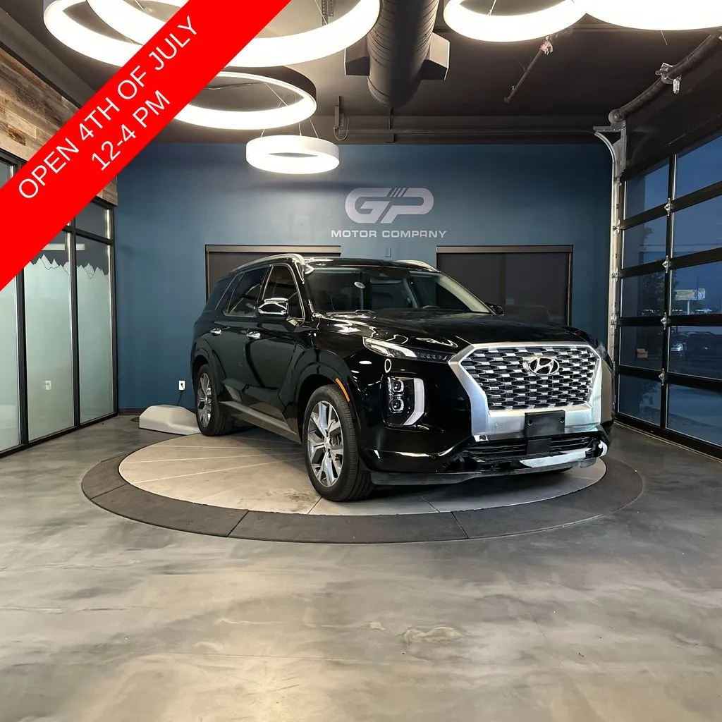 Black 2021 Hyundai Palisade Limited for sale in Kaysville, UT