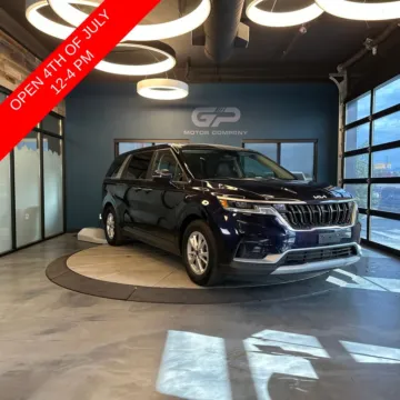 Blue 2024 Kia Carnival LX for sale in Kaysville, UT