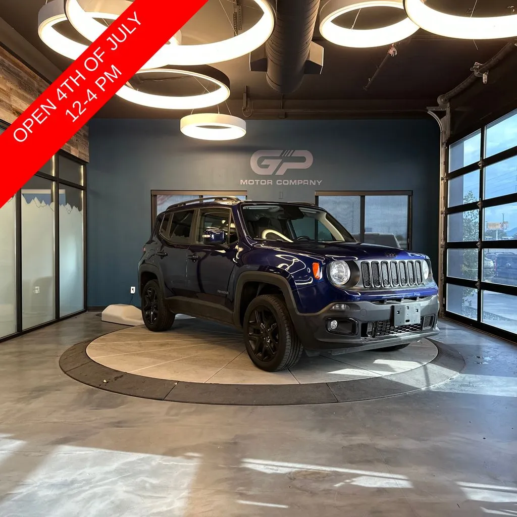 Blue 2018 Jeep Renegade Latitude for sale in Kaysville, UT