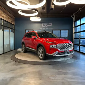 Red 2022 Hyundai Santa Fe SEL for sale in Kaysville, UT