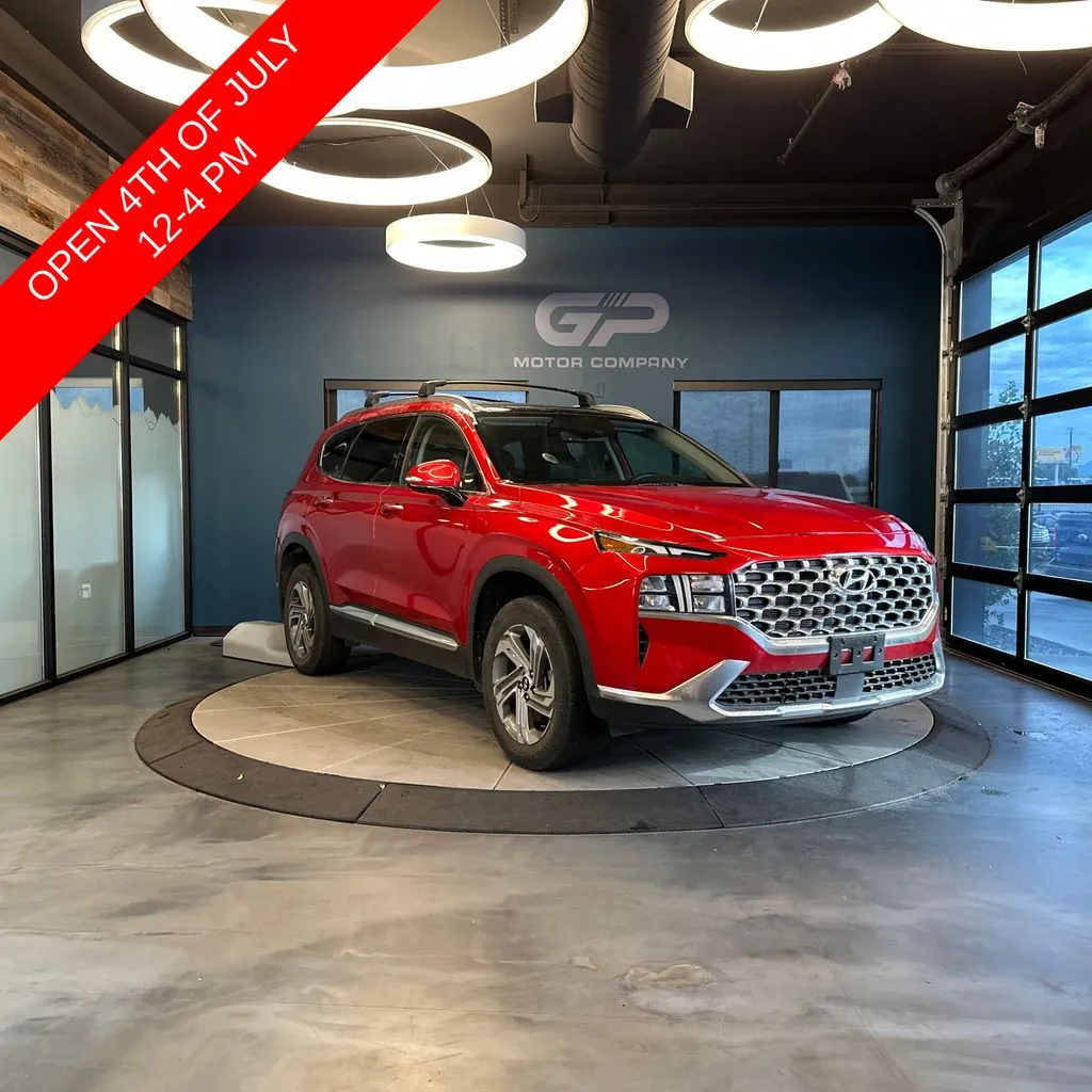Red 2022 Hyundai Santa Fe SEL for sale in Kaysville, UT