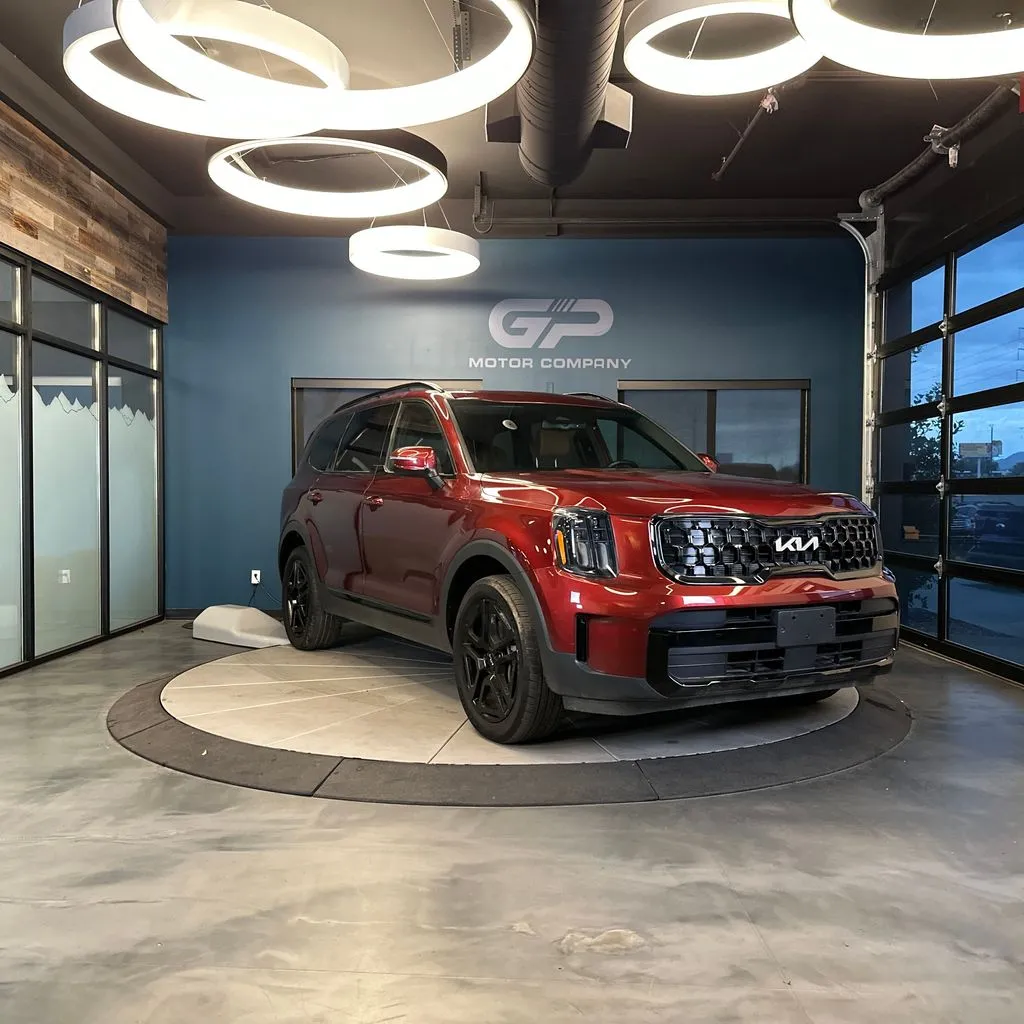 Red 2024 Kia Telluride EX X-Line for sale in Kaysville, UT