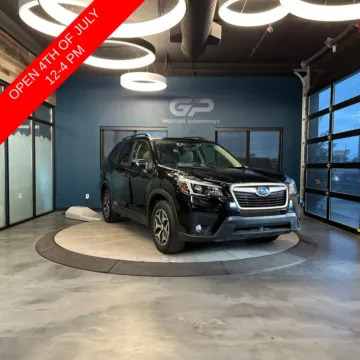 Black 2021 Subaru Forester Premium for sale in Kaysville, UT