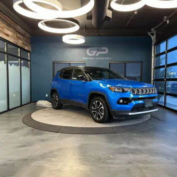 Blue 2024 Jeep Compass Limited for sale in Kaysville, UT