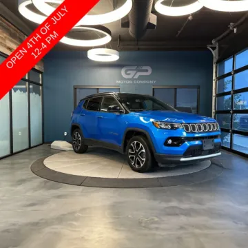 Blue 2024 Jeep Compass Limited for sale in Kaysville, UT
