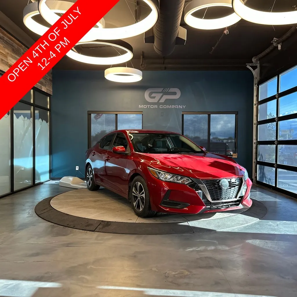 Red 2022 Nissan Sentra SV for sale in Kaysville, UT