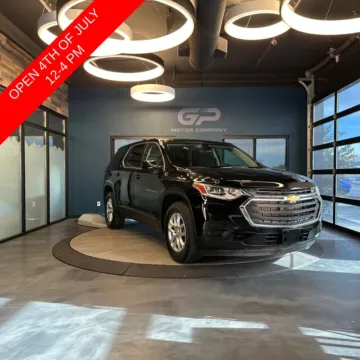 Black 2020 Chevrolet Traverse LS for sale in Kaysville, UT