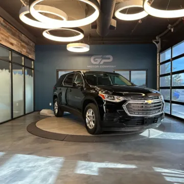 Black 2020 Chevrolet Traverse LS for sale in Kaysville, UT