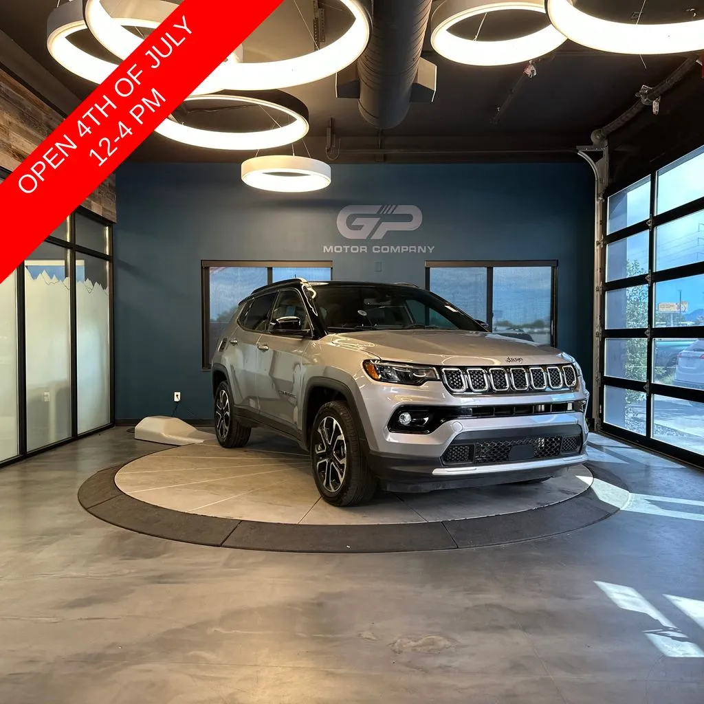 Silver 2023 Jeep Compass Limited for sale in Kaysville, UT