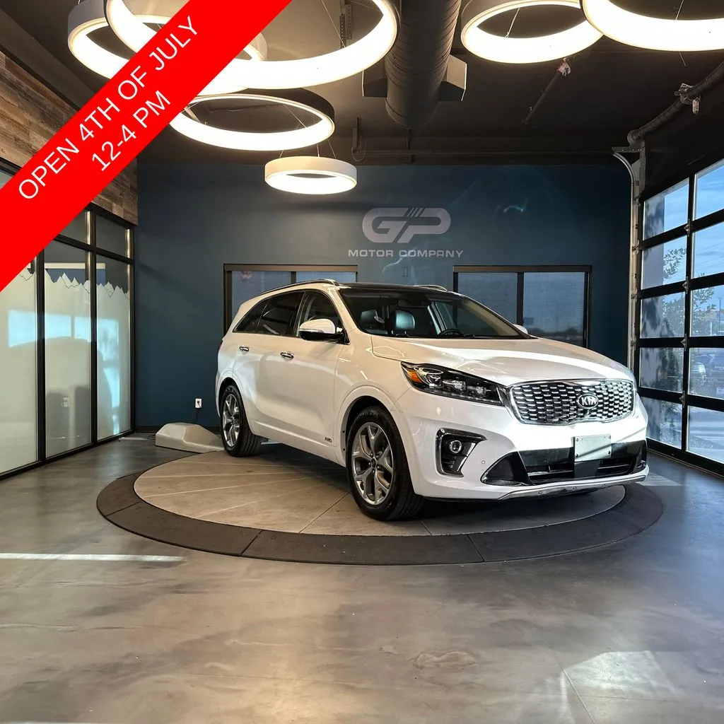 White 2019 Kia Sorento SX for sale in Kaysville, UT