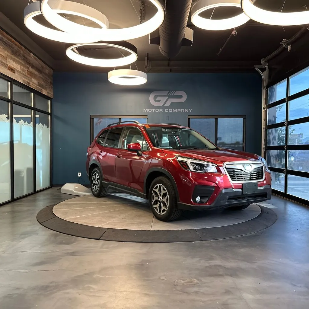 Red 2021 Subaru Forester Premium for sale in Kaysville, UT