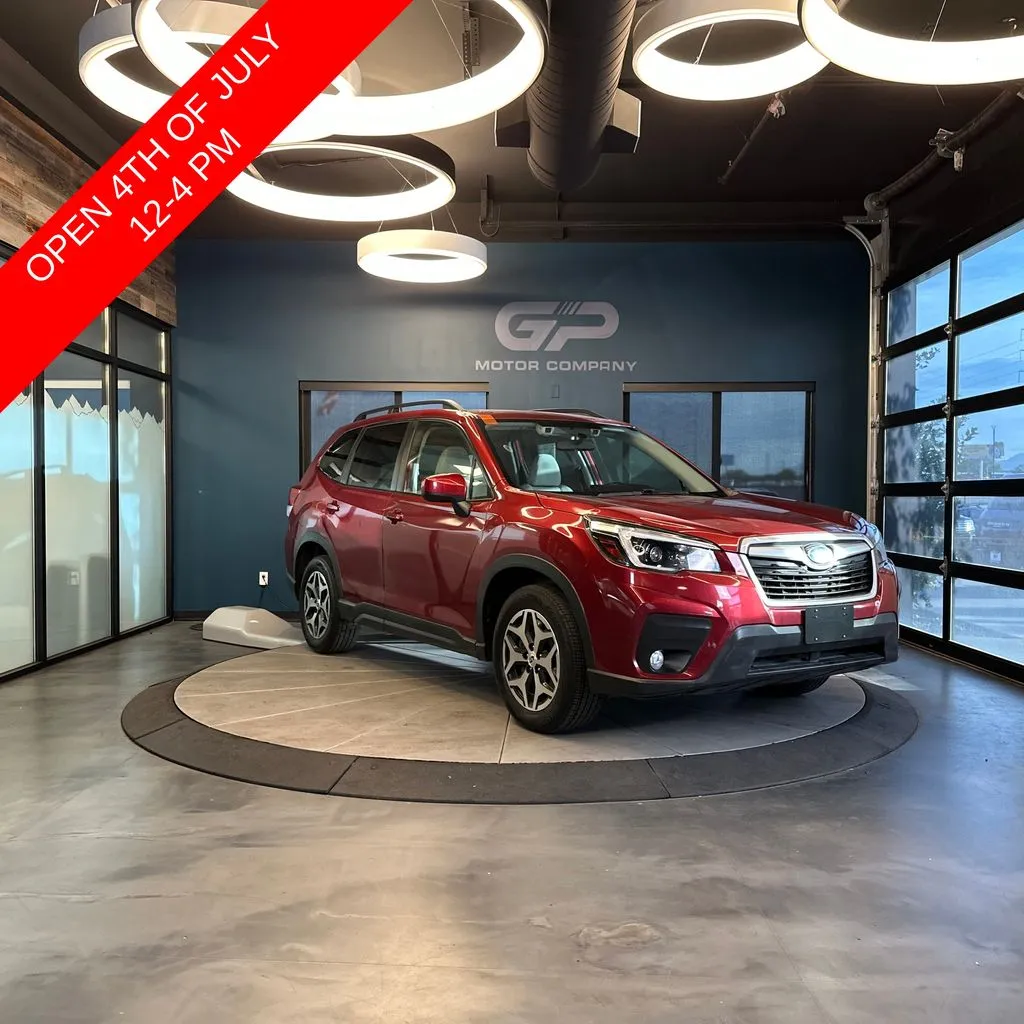 Red 2021 Subaru Forester Premium for sale in Kaysville, UT