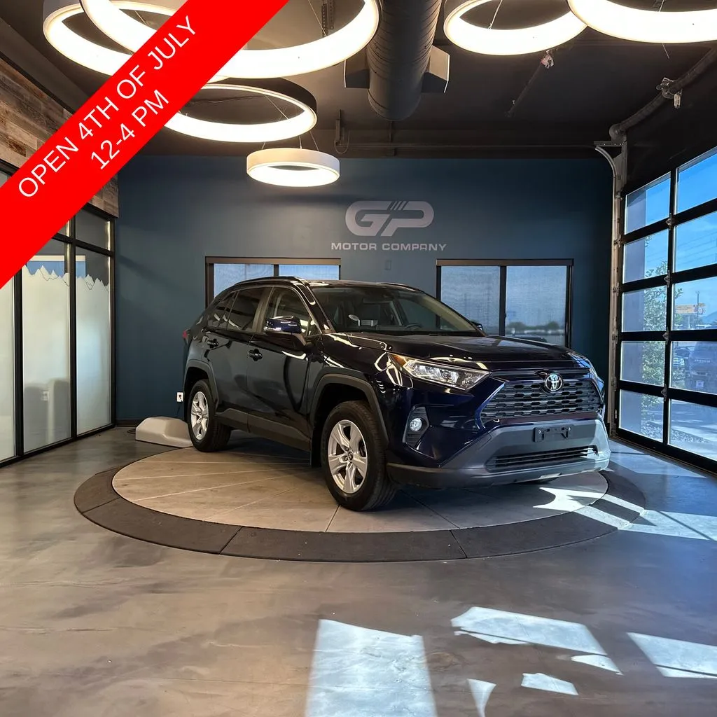 Blue 2019 Toyota RAV4 XLE for sale in Kaysville, UT