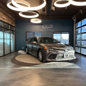 Gray 2023 Toyota Camry Hybrid LE for sale in Kaysville, UT