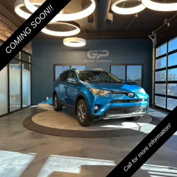 Blue 2018 Toyota RAV4 Hybrid XLE for sale in Kaysville, UT