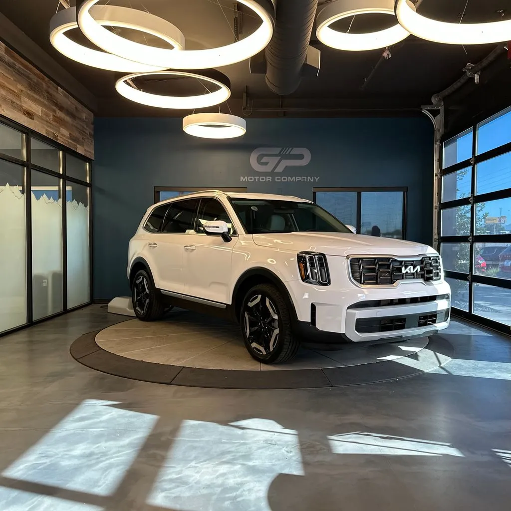 White 2024 Kia Telluride S for sale in Kaysville, UT