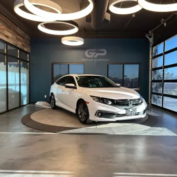 White 2019 Honda Civic EX-L for sale in Kaysville, UT