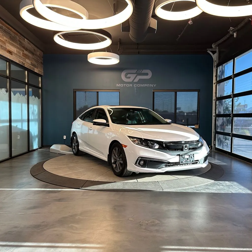 White 2019 Honda Civic EX-L for sale in Kaysville, UT